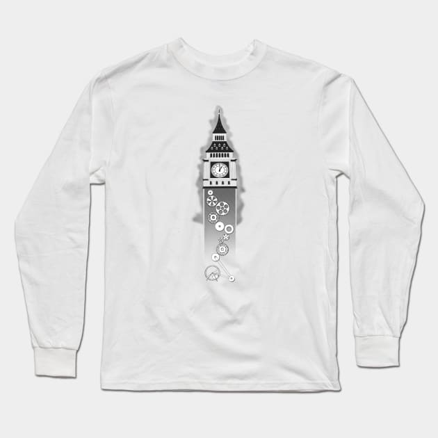 Big Ben Long Sleeve T-Shirt by graffd02